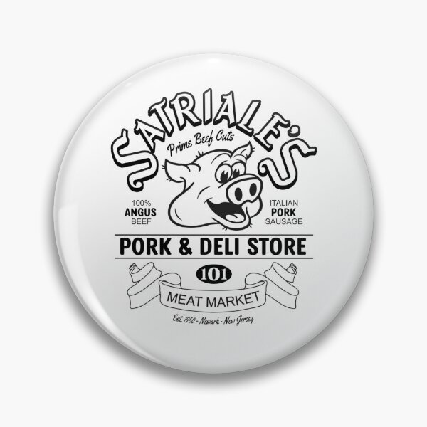 Item preview, Smiling Pig Head Outline Meat designed and sold by sobiemo.
