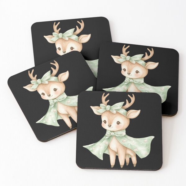 Item preview, Cute Deer in Starry Cape designed and sold by hrendika.