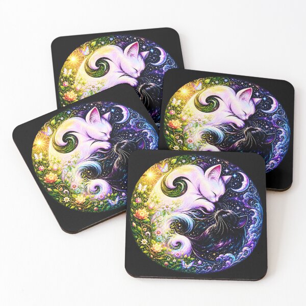 Item preview, ⚖️ PURRFECTLY BALANCED COLLECTION ⚖️ - Life & Night designed and sold by WheelieGdArt.
