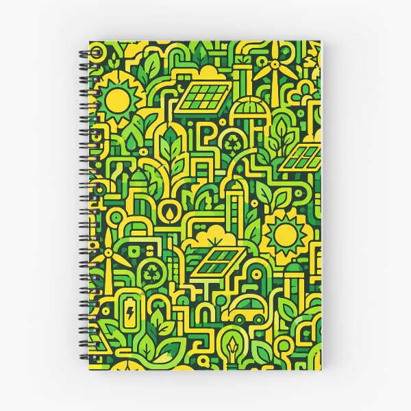 Item preview, Solarpunk Eco-Maze (Ecology x Future) designed and sold by Thai Vibe Studio.