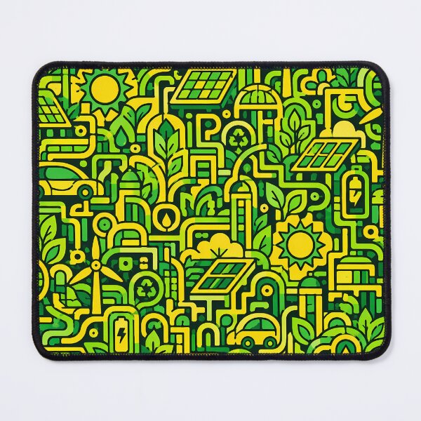 Item preview, Solarpunk Eco-Maze (Ecology x Future) designed and sold by Thai Vibe Studio.
