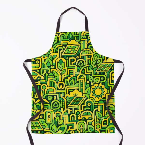 Item preview, Solarpunk Eco-Maze (Ecology x Future) designed and sold by Thai Vibe Studio.