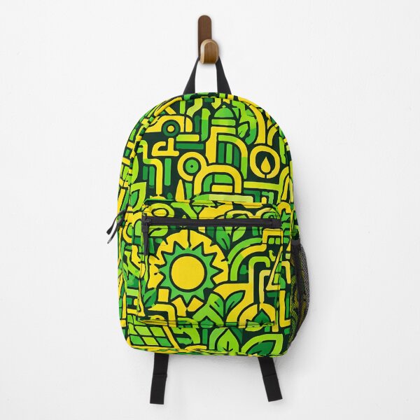 Item preview, Solarpunk Eco-Maze (Ecology x Future) designed and sold by Thai Vibe Studio.