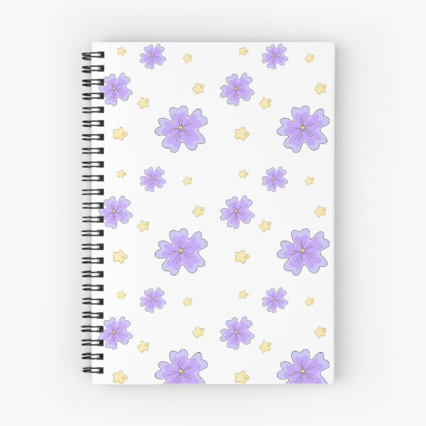 Item preview, Hand Drawn Purple Floral Spring Pattern designed and sold by Porpor Artwork.