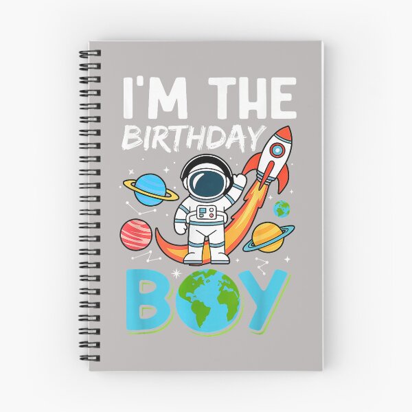 Item preview, Astronaut Outer Space Birthday Party I'm The Birthday Boy designed and sold by ArleneRowe.