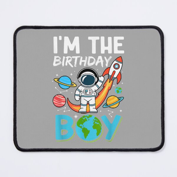 Item preview, Astronaut Outer Space Birthday Party I'm The Birthday Boy designed and sold by ArleneRowe.