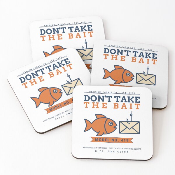 Item preview, Don't Take The Bait Funny Phishing Awareness Cyber Security Analyst IT Gift designed and sold by abdoali102.