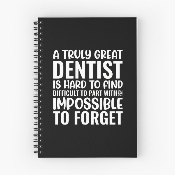Item preview, Great Dentist Impossible To Forget Typography Quote designed and sold by nuarjcinw.