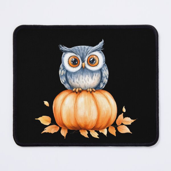 Item preview, Owl Perched on Pumpkin designed and sold by hrendika.