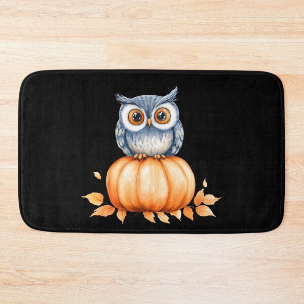Item preview, Owl Perched on Pumpkin designed and sold by hrendika.