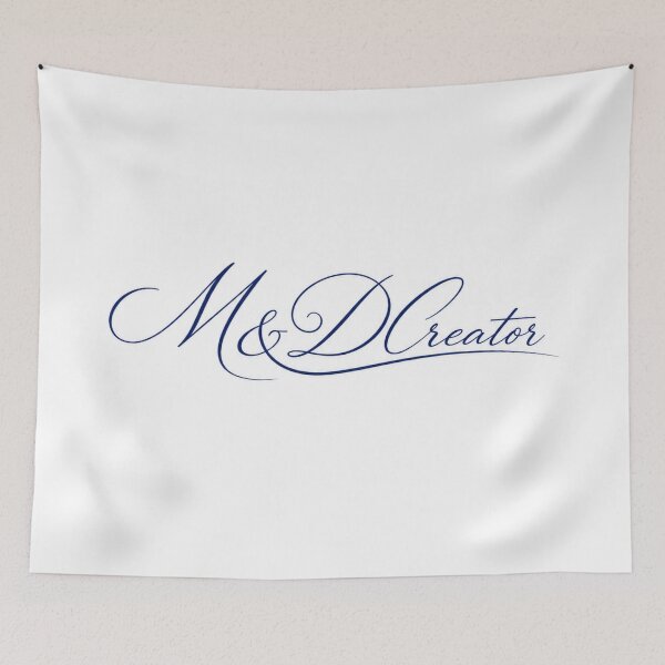 Item preview, M&DCreator Elegant Signature | Luxury Blue Calligraphy Brand Design designed and sold by MDCreator.