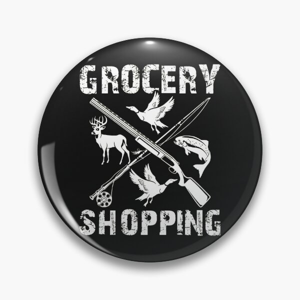Item preview, Grocery Shopping Deer Ducks Fish Shotgun Fishing Rod designed and sold by egkjgteff.