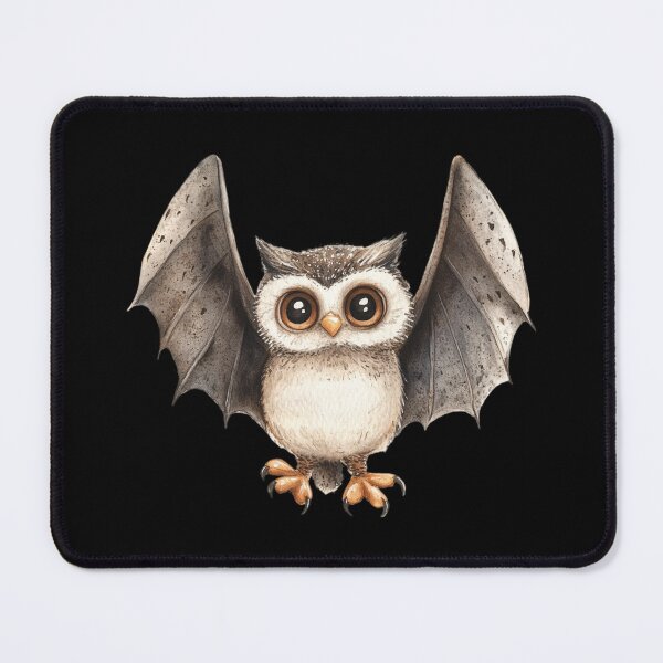 Item preview, Owl with Bat Wings designed and sold by hrendika.