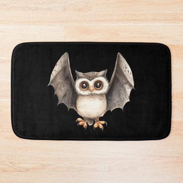 Item preview, Owl with Bat Wings designed and sold by hrendika.