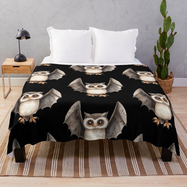 Item preview, Owl with Bat Wings designed and sold by hrendika.