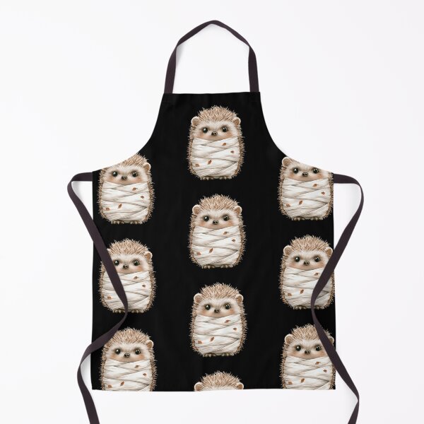 Item preview, Adorable Hedgehog Wrapped in Leaves designed and sold by hrendika.