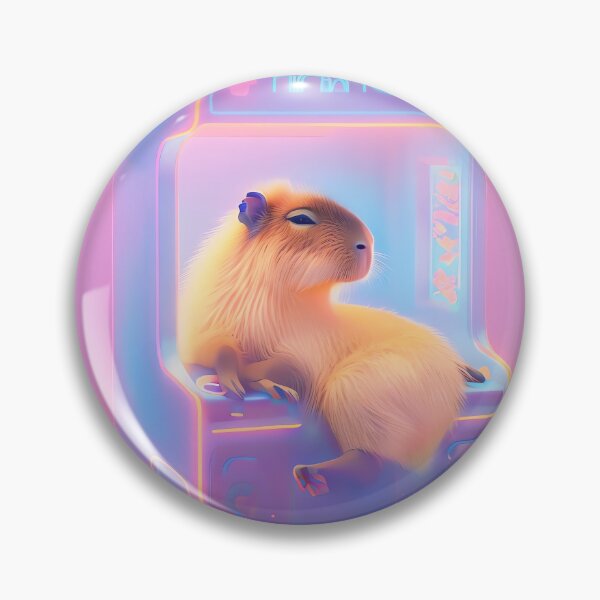 Item preview, Cosmic Arcade Capybara designed and sold by ONYX Pixee.
