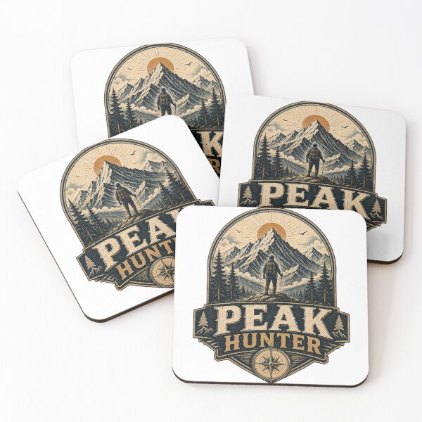 Item preview, Peak Hunter Mountain Adventure Vintage Outdoor Hiking Design designed and sold by RobertArt08.