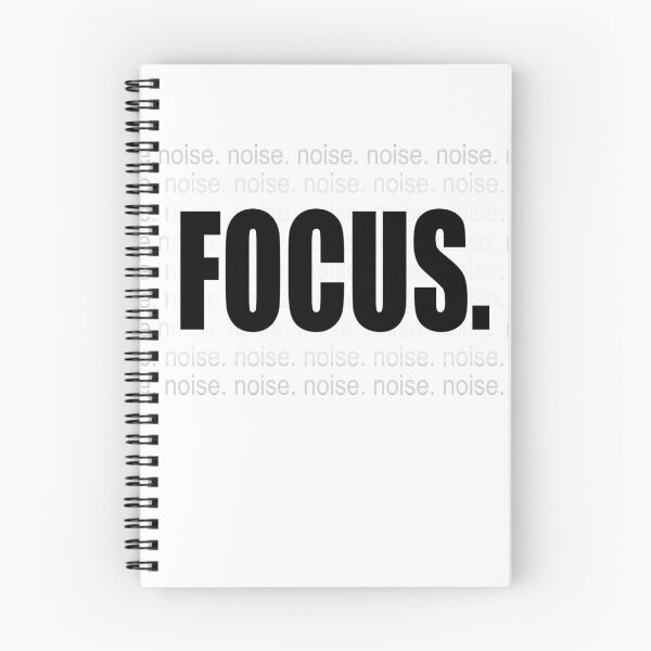 Item preview, Focus Statement – Minimalist Typography Design designed and sold by Mnemovia.