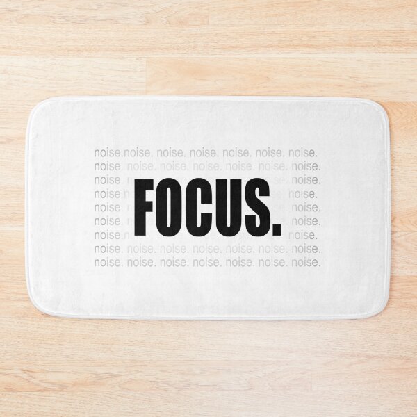 Artikelvorschau, Focus Statement – Minimalist Typography Design entworfen und verkauft von Mnemovia.