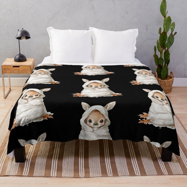 Item preview, Adorable Deer Wrapped in Blanket designed and sold by hrendika.