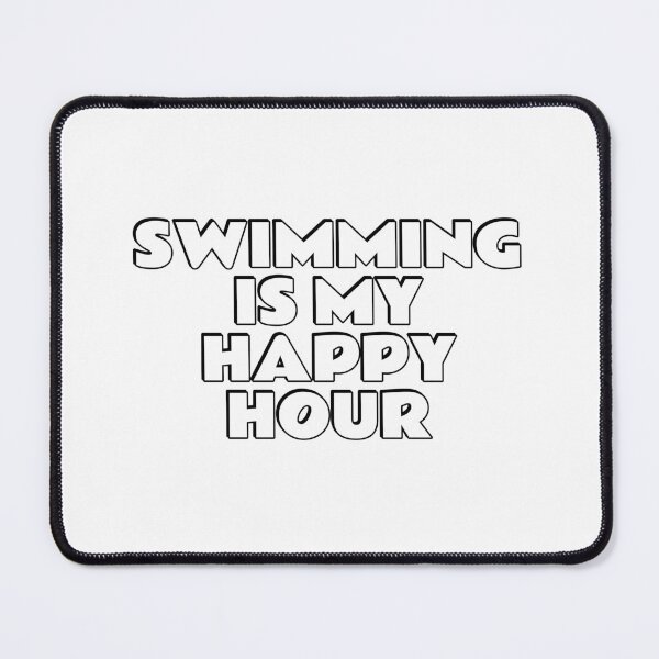 Item preview, Swimming Is My Happy Hour designed and sold by Inspirationmotivation.