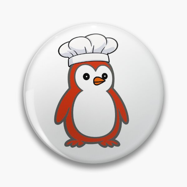 Item preview, Pippo the Chef – Minimalist Chef Penguin designed and sold by Pippo-Penguin.