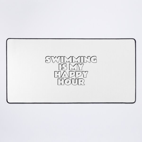 Item preview, Swimming Is My Happy Hour  designed and sold by Inspirationmotivation.