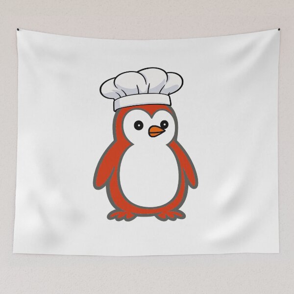 Item preview, Pippo the Chef – Minimalist Chef Penguin designed and sold by Pippo-Penguin.