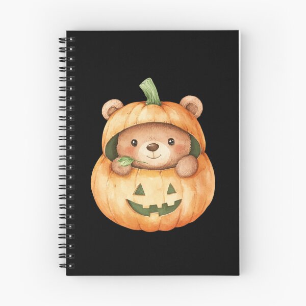 Item preview, Bear in Pumpkin Costume designed and sold by hrendika.