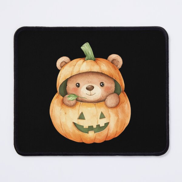 Item preview, Bear in Pumpkin Costume designed and sold by hrendika.