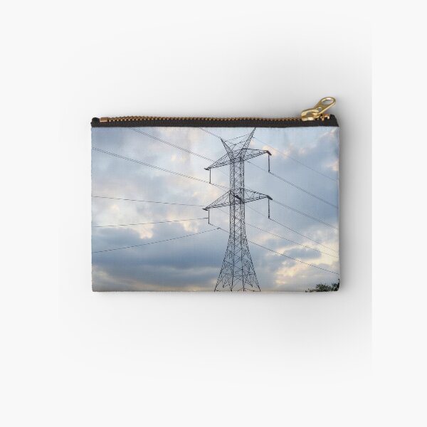 Item preview, Power Line Tower Sunset Landscape designed and sold by Pylon-Bureau.