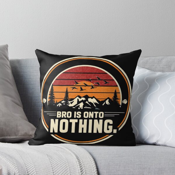 Item preview, concern meme bro is onto nothing T-Shirt, Retro Sunset Graphic, Vintage Landscape Meme, Nostalgic Humor, Funny Internet Tee designed and sold by pawsome purrfect.