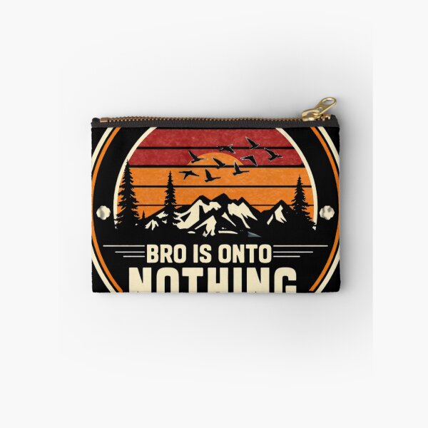 Item preview, concern meme bro is onto nothing T-Shirt, Retro Sunset Graphic, Vintage Landscape Meme, Nostalgic Humor, Funny Internet Tee designed and sold by pawsome purrfect.