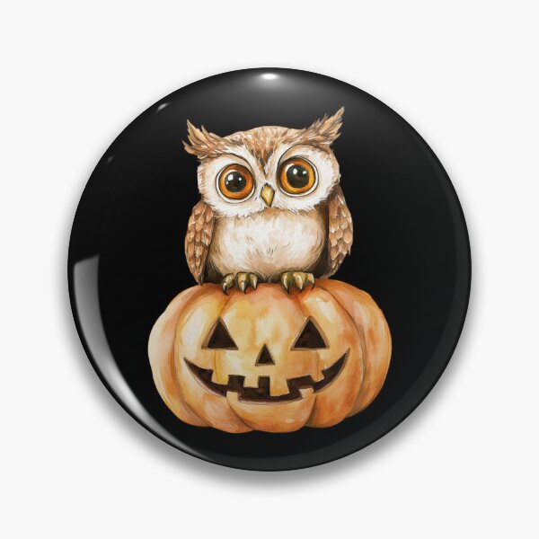 Item preview, Owl Resting on Pumpkin designed and sold by hrendika.