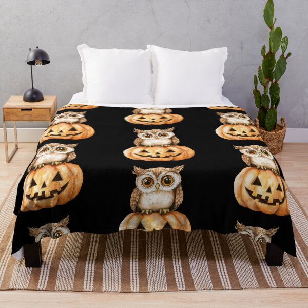 Item preview, Owl Resting on Pumpkin designed and sold by hrendika.
