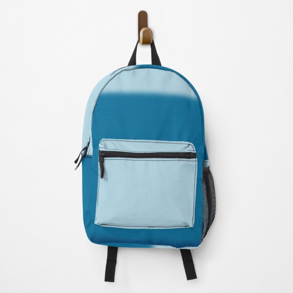Item preview, Minimalist Sky Blue and Deep Ocean Blue Color Block designed and sold by pluielegere.