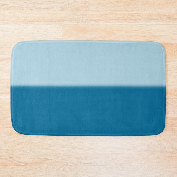 Item preview, Minimalist Sky Blue and Deep Ocean Blue Color Block designed and sold by pluielegere.