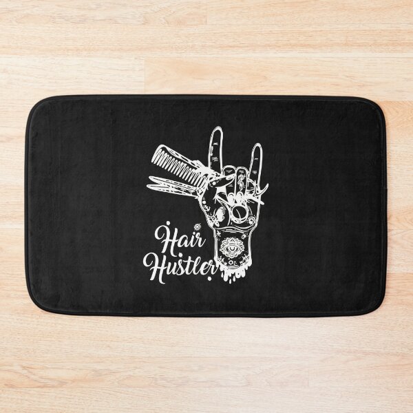 Item preview, Hair Hustler Rock Hand Comb Scissors Barber Stylist Art designed and sold by egkjgteff.