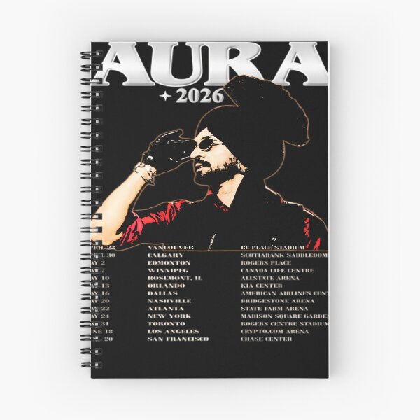 Item preview, Diljit-Dosanjh Aura World Tour Dates- Tour 2026 designed and sold by EldritchArty.
