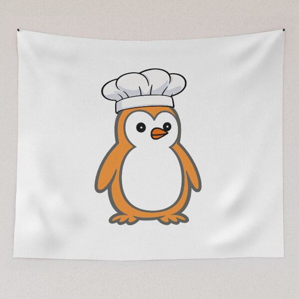 Item preview, Pippo the Chef – Minimalist Chef Penguin designed and sold by Pippo-Penguin.