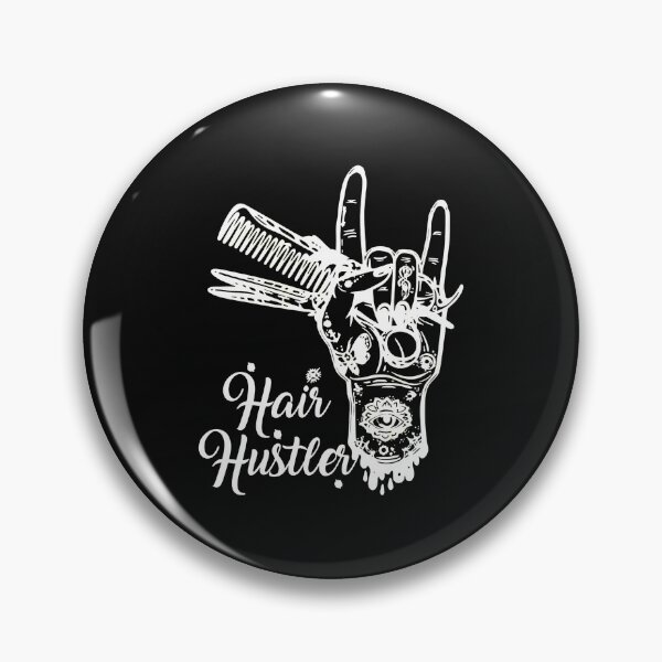 Item preview, Hair Hustler Rock On Barber Scissors Comb Graphic designed and sold by nuarjcinw.