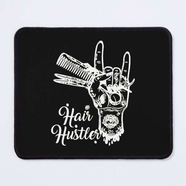 Item preview, Hair Hustler Rock On Barber Scissors Comb Graphic designed and sold by nuarjcinw.