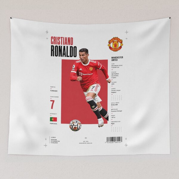 Item preview, Cristiano Ronaldo | Man United designed and sold by Sector 99.