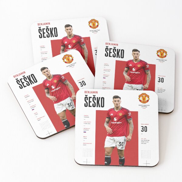 Artikelvorschau, Benjamin Sesko | Manchester United entworfen und verkauft von Sector 99.