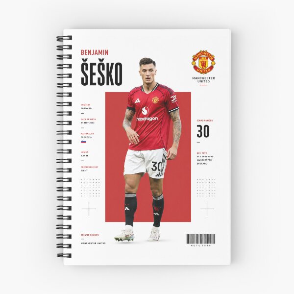 Item preview, Benjamin Sesko | Man United designed and sold by Sector 99.
