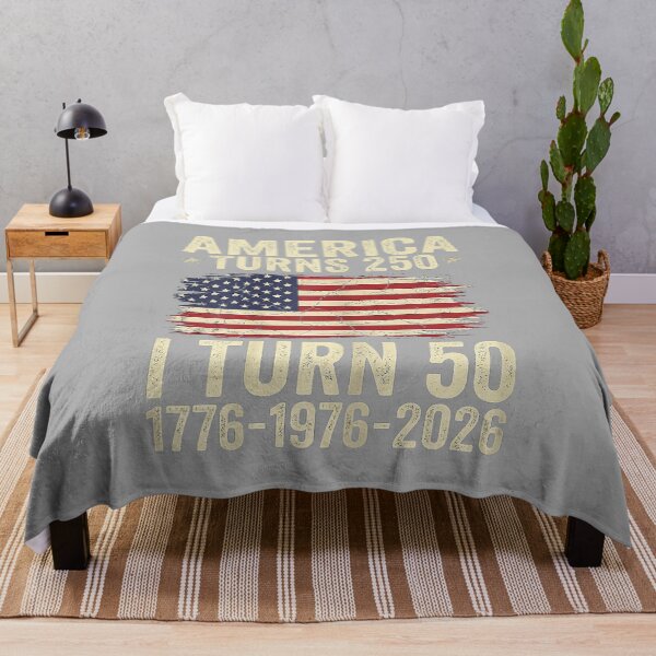 Item preview, America Turns 250 I Turn 50 Patriotic 50th Birthday designed and sold by ArleneRowe.