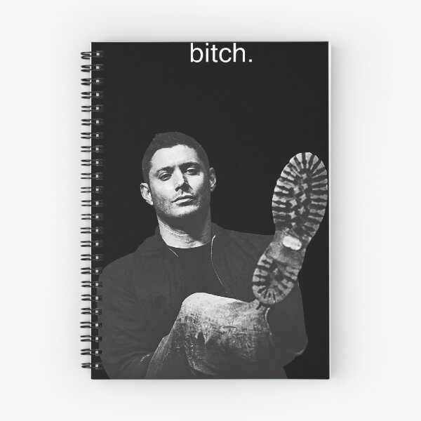Item preview, Funny Supernatural Dean Winchester Design with Bitch Quote designed and sold by Catsi-Nook-Art.