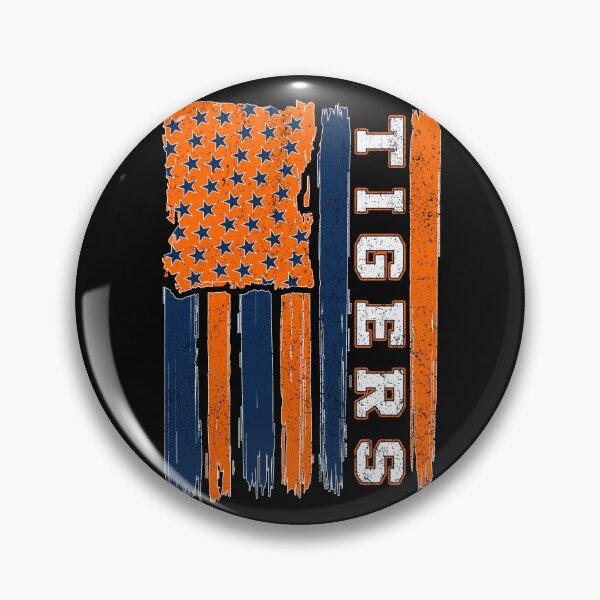 Item preview, Vintage Tigers Distressed US Flag Sports Fans Team Spirit designed and sold by RockTheFeal.