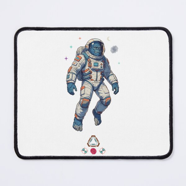 Item preview, Space Bigfoot Astronaut - Funny Sasquatch Cryptid in Spacesuit T-Shirt designed and sold by Whimsy Trail Co.